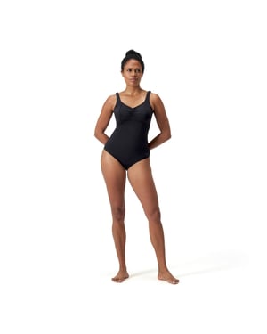 Speedo Dames/Dames AquaNite Shaping ééndelig badpak (Zwart)