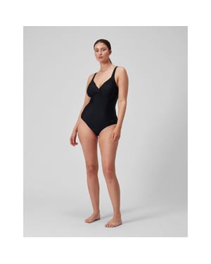 Speedo Dames/dames zwempak uit één stuk (Zwart)