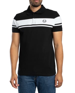 Sergio Tacchini Poloshirt Van Young Line, Zwart