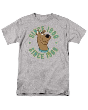 Scooby Doo Unisex volwassen sinds 1969 T-Shirt (Atletische Heide)