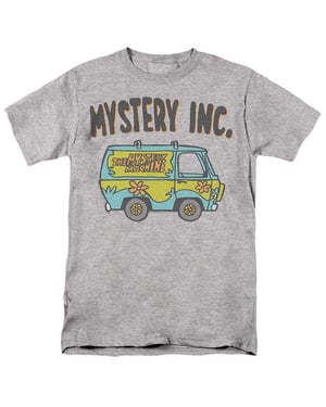 Scooby Doo Unisex T-shirt voor volwassenen: The Double M Heather (Atletische Heide)