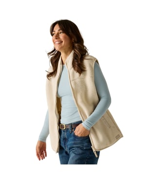 Regatta Womens/Ladies Frankie Borg Body Warmer (Light Vanilla)