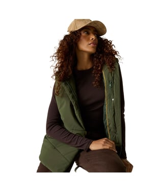 Regatta Womens/Ladies Nehiala Gilet (Dark Khaki)