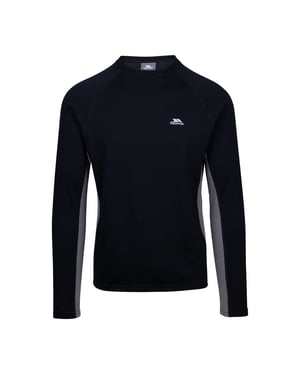 Trespass Unisex Adult Stevie Base Layer Top (Black)