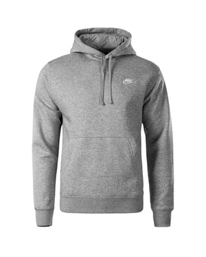 Nike Sportswear Club Fleece Grijze Hoodie