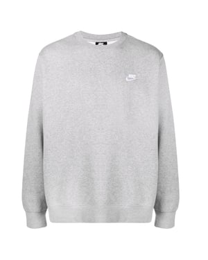 Nike Logo Crewneck Grey Sweater