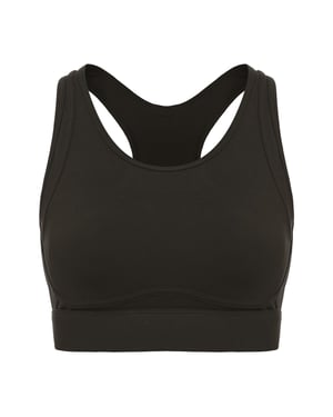 LA Gear Sportbeha voor dames met nauwsluitende pasvorm (Bruin)