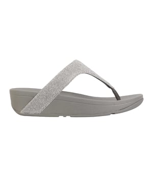 FitFlop Dames-sandalen Lottie met glinsterende bandjes (Gunmetal)
