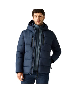Regatta Mens Layska Padded Jacket (Navy)