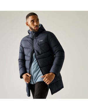 Regatta Mens Browen Padded Jacket (Navy/Dusky Blue)
