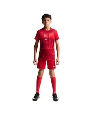 Nike Voetbalshirt voor kinderen, Turkije 2026 (Rood/Wit)