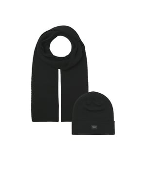 Jack & Jones Heren giftbox muts+sjaal jacdna
