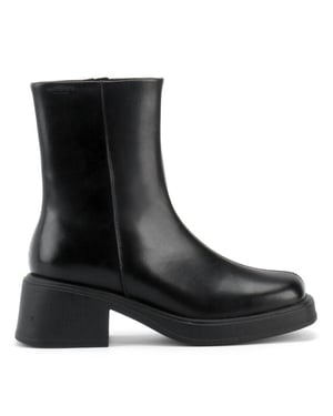 Vagabond Dorah black enkellaars met hak dames