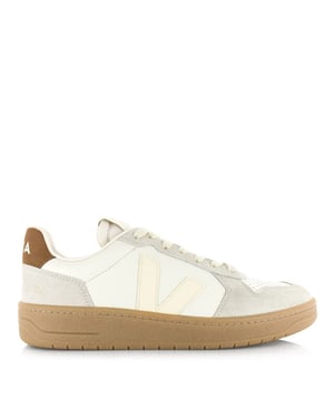 Veja V-82 pure calcaire cognac lage sneakers unisex