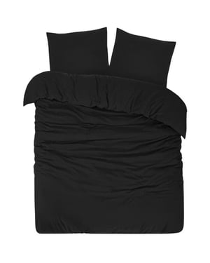 DoubleDry Dekbedovertrek flanel 100% zacht katoen lits jumeaux 240x200/220 cm