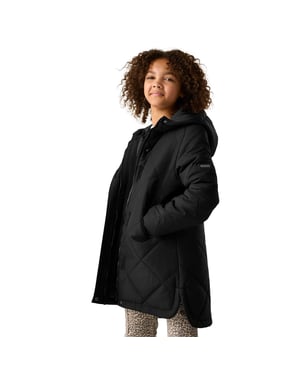 Regatta Childrens/Kids Elryse Quilted Padded Jacket (Black)