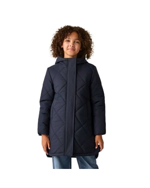 Regatta Childrens/Kids Elryse Quilted Padded Jacket (Navy)
