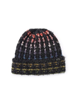 Kurt Geiger London Lurex Knit Beanie Hat