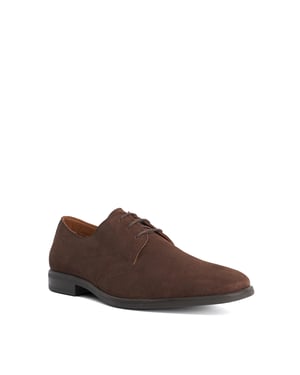 Dune Mens Burtford - Suede Lace-Up Gibson