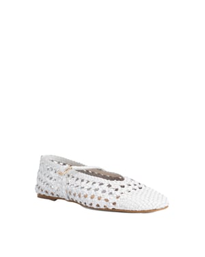 Dune Ladies Hazella - Woven Mary Jane Ballet Flats