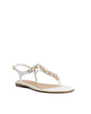 Dune Ladies Wf Life - Embellished Toe Post Sandals