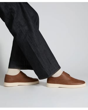 Dune Mens Brussell - Lace-Up Brogue Shoes