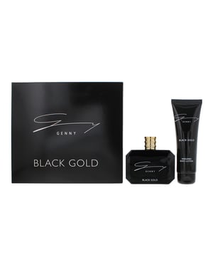 Genny Black Gold Eau de Toilette 100ml + Body Lotion 100ml Gift Set for Her