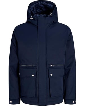 Jack & Jones Mens Padded Hooded Parka Jacket