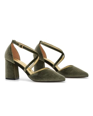 Montevita schoenen voor dames, groen