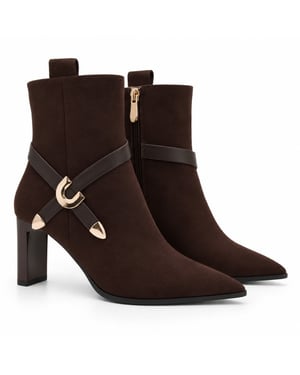 Montevita enkellaars voor dames, bruin