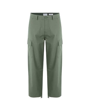 SoulCal Effen Cargo Broek voor heren (Kaki Groen)