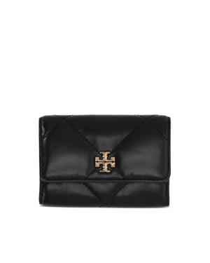 Kira Diamond Quilted Logo Card Case