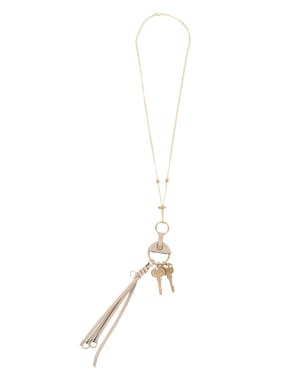 Sleutelbedeltje hanger Collier ketting