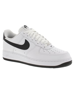Nike Mens Trainers Air Force 1 07 Leather Lace Up white