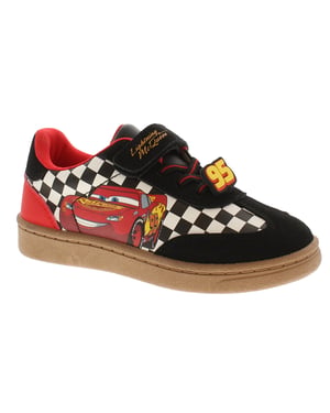 Cars Younger Boys Trainers Thanatus Touch Fastening red black white