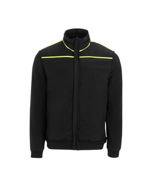 Dunlop Heren Baffled Hybride Jas (Zwart)