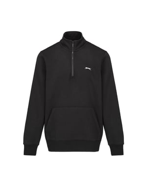 Slazenger Fleece med fjärrlås för män (Svart)