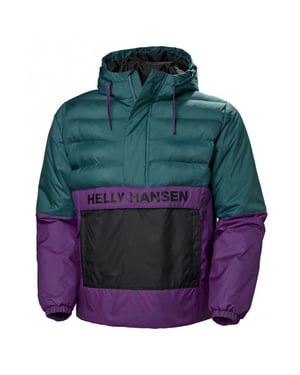 Helly Hansen P & C Mens Teal/Purple Jacket