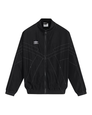 Umbro Heren Relaxed Fit Track Jacket (Zwart)