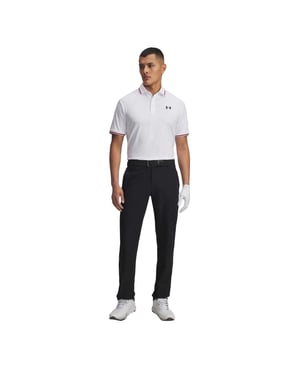 Under Armour Playoff 3.0-poloshirt voor heren (Wit)