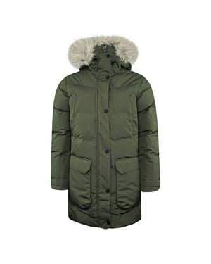 Helly Hansen Bouvet Womens Green Down Parka