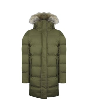 Helly Hansen Blossom Womens Dark Green Puffy Parka