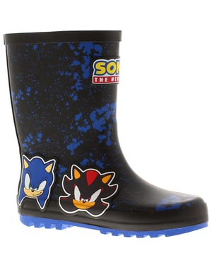Sonic Younger Childrens Wellies Sonic Welly black