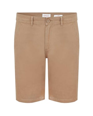 SoulCal Heren Chino Shorts (Donker zand)