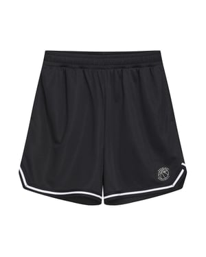 Everlast BB100 basketbalshort van mesh voor kinderen (Zwart/Wit)