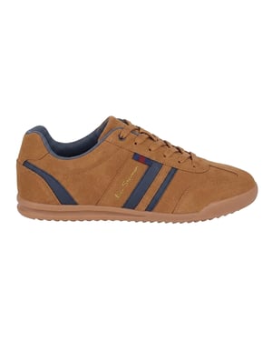 Ben Sherman Mens Feedback Trainers (Tan/Navy)