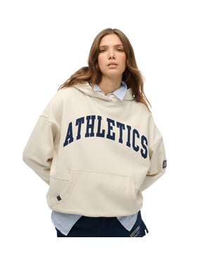 Superdry Womens Athletic Essentials Relaxed Hoodie