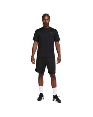 Nike Hyverse Swoosh T-shirt met korte mouwen voor heren (Zwart)
