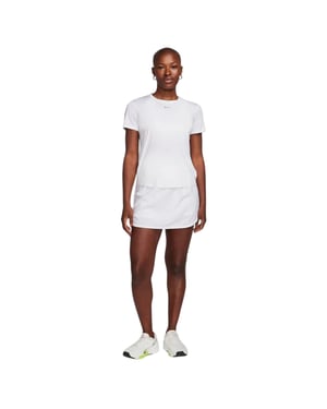 Nike Dri-FIT Standard-shirt voor dames (Wit)