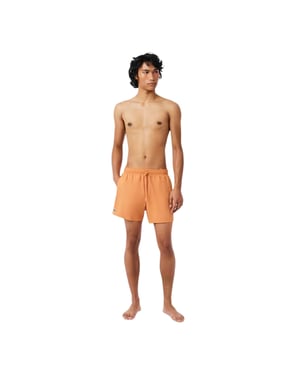 Lacoste Heren Logo Zwemshort (Oranje)